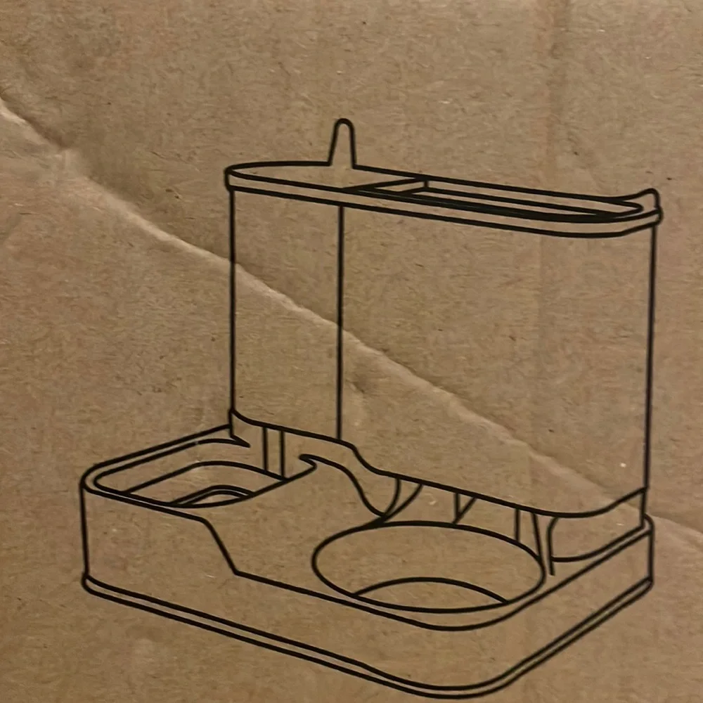 Pet water and food feeder. Smaller I thought they were for medium sized dogs